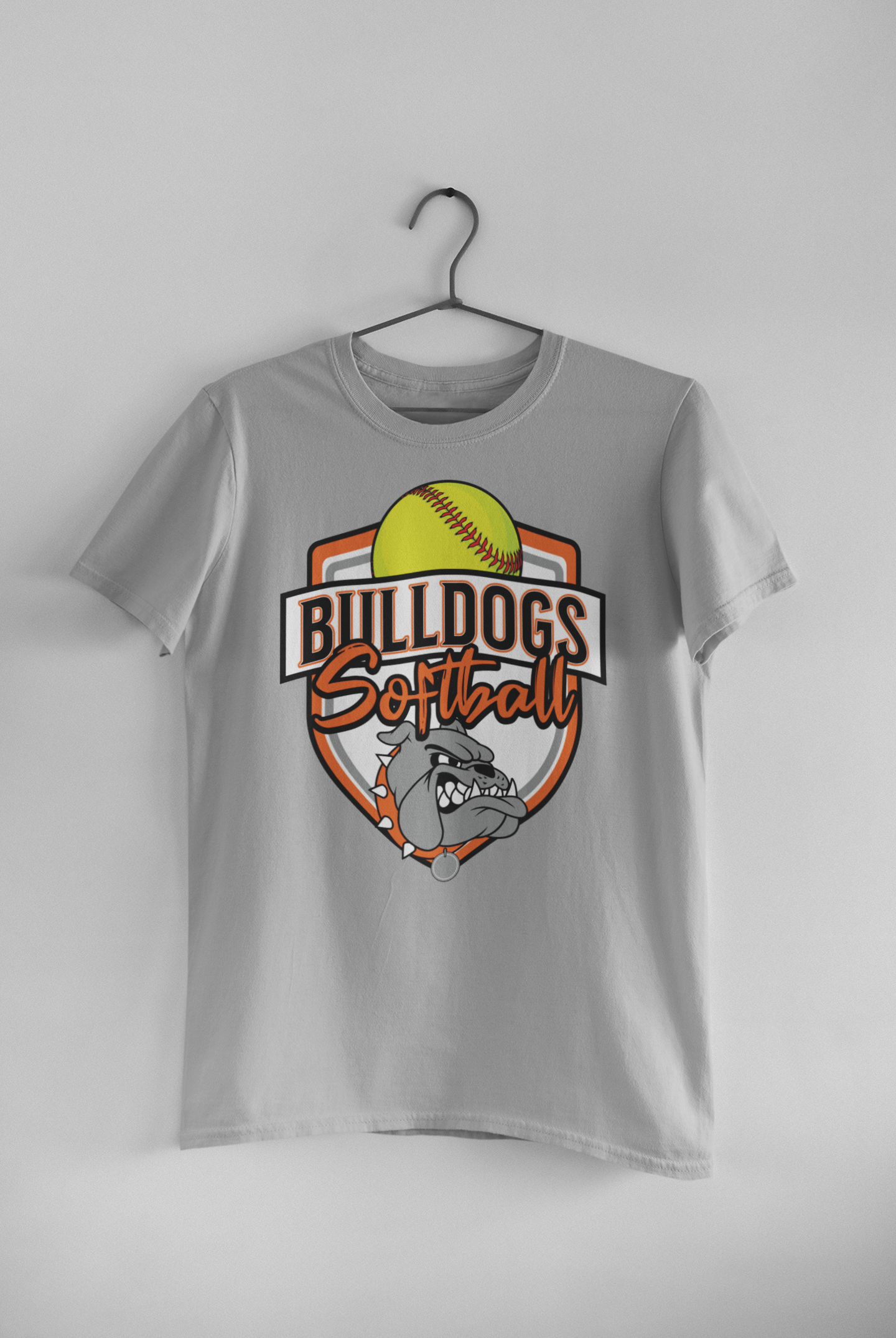 Bulldogs Softball "Shield" T-Shirt