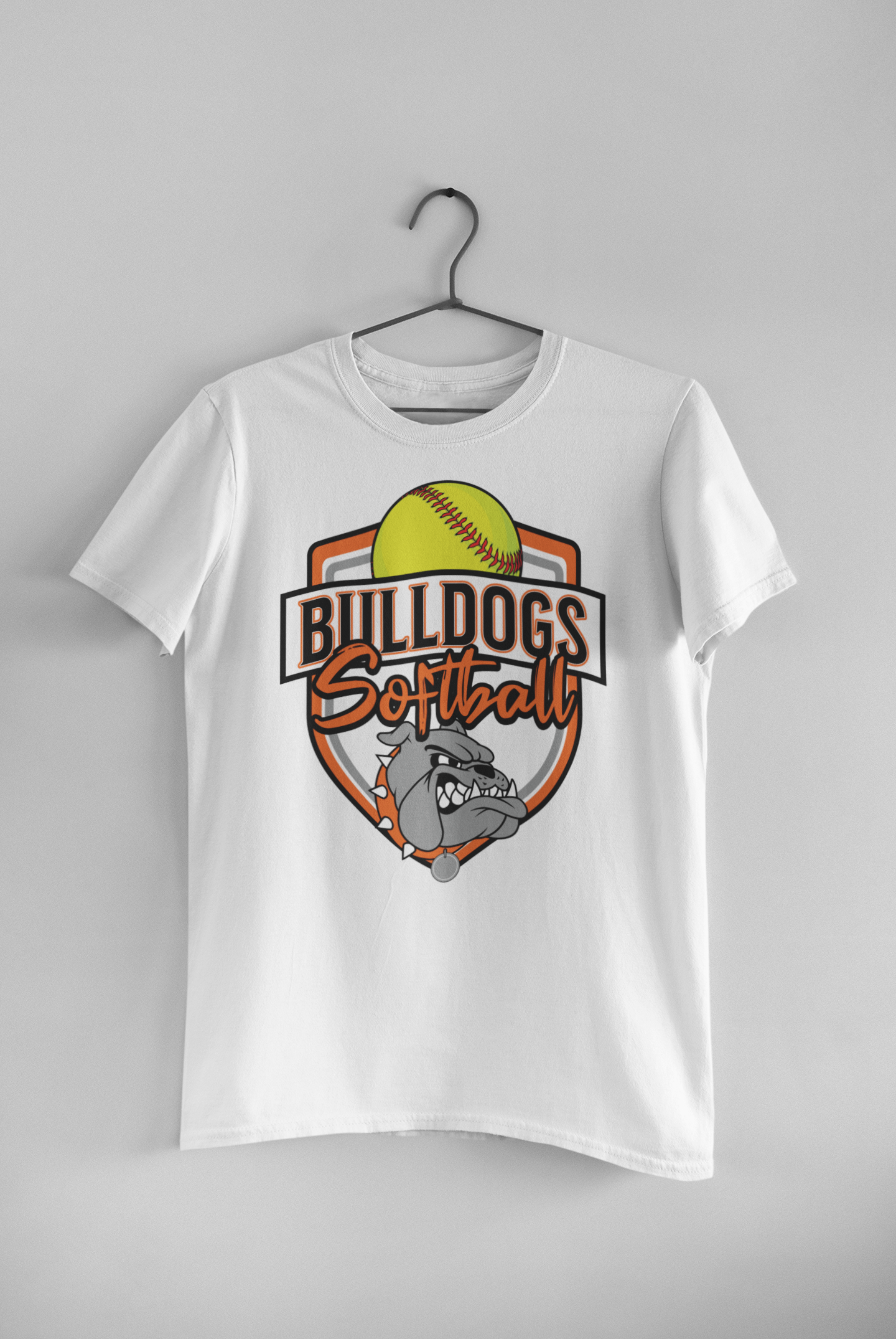 Bulldogs Softball "Shield" T-Shirt